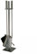 raik 21.02.729.2 Kaminbesteck, 3-teilig, Edelstahl, 61cm