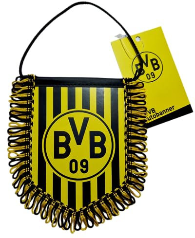Borussia Dortmund Auto Wimpel / Banner / Autowimpel / Autobanner BVB 09
