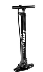 Truflo Airstore track pump with auxillary storage cylinder for tubeless tyres