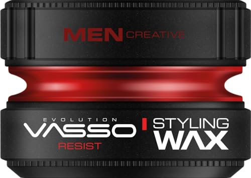 VASSO Professionelles Haarwachs mit ultrastarker Fixierung und glänzendem Styling Wax PRO-Aqua Resist, 150 ml.