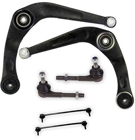 2x Querlenker Vorne links + rechts + Koppelstangen + Spurstangenköpfe