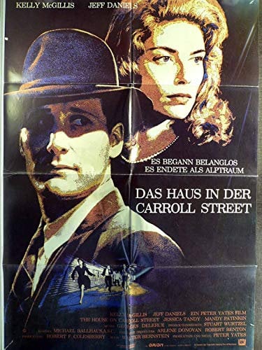 Das Haus in der Carroll Street - Kelly McGillis - Filmposter A1 84x60cm gefaltet