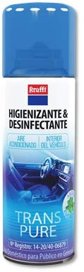RC Parts Krafft Trans Pure DESINFECTANTE Descarga Total Aire Puro Aerosol 140CC