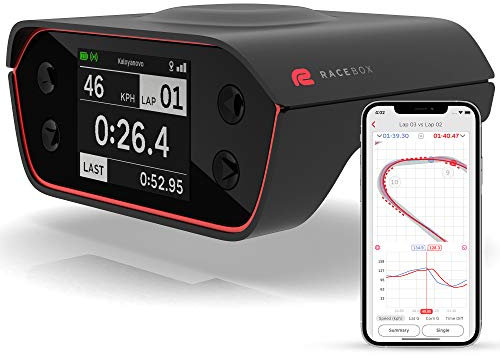 RaceBox 10 Hz GPS-basierte Leistungsmesserbox mit mobiler App – Renn-Renn-Timer und Drag Meter – Racing Accelerometer Datenlogger