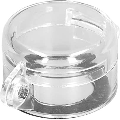 Cubierta protectora de 30 mm Protector de interruptor de botón pulsador redondo, Tapa de interruptor de botón de parada de emergencia Protector de cubierta transparente a prueba de polvo BS-02