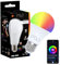 EDO RUVA Bombilla Inteligente LED E27 10 Watt RGB CCT Multicolor Inteligente WiFi Control Remoto App TUYA Compatible con Alexa 806 Lumen 2700-6500K Ahorro Energético Regulable 1 unidad