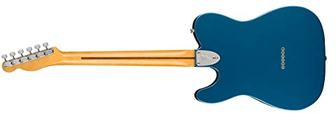 Fender American Vintage II 1972 Telecaster Thinline Lake Placid Blue MN Electric Guitar with Case