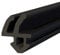 Seiletech.de Fensterdichtung | S-1388 | 100 m | Rehau PVC Fenster Gummidichtug | Schwarz | Zugluftstopper Profildichtung | Gummidichtug Dichtband Kunststofffensterdichtungen