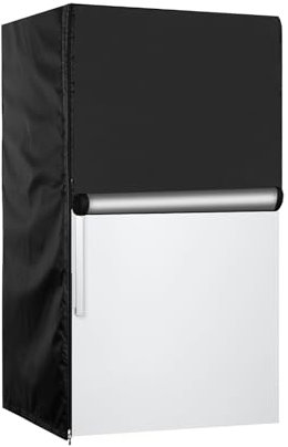YZNKLXF Upright Freezer Cover 22''L x 23''W x 34''H, 600D Oxford mini fridge cover Protection for Outdoor Refrigerator Waterproof, Dustproof,Sun-Proof