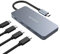 MZHOU USB C Hub 4 in 1 10Gbps USB C Hub Multiport Power Delivery Adapter for Laptop，USB C to USB C Hub, USB Hub for Type C Device…
