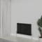 WarmeHaus Radiateurs horizontaux noirs traditionnels de fonte de double colonne de radiateur 600x1010mm