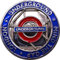Licensed London Underground Coin Shaped Fridge Magnet - 4 Styles: Underground, Mind the Gap, London and Train