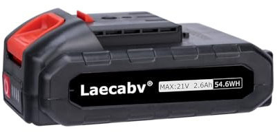 Laecabv 21V/2.6Ah Batteria di Backup B09 Batteria per Laecabv Forbici Potatura Elettriche