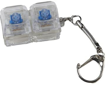 Schalter-Tester, Sampler für mechanische Tastatur, 2-Tasten, 3-Tasten, 4-Tasten, Testwerkzeug, Schlüsselanhänger, transparent, Schreibtisch-Dekoration