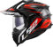 LS2, Motorrad-Crosshelm EXPLORER SPIRE Black Titanium Red, L