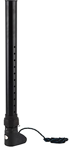 UPQRSG Supporto per Prolunga per Albero da Windsurf, Adattatore per Montaggio Base per Prolunga per Asta Adatto per Alberi Spessi SDM, Accessorio Professionale per Sport Acquatici da Surf, 35 Cm Nero
