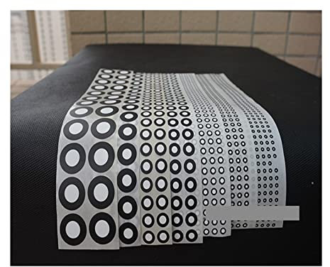 MEIVIYA 3D-Scan-Marker 3D-Scan-Markierungspunkt Fotoscanner-Markierungspunkt Kopierer-Markierungspunkt(3)