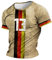 Deutschland Herren T-Shirt EM 2024 Fußball Trikot mit Nummer Tshirt Deutschland Fanartikel T-Shirts für Herren Kurzarm T-Shirts Fußball Trikot Herren em 2024 Deutschland Tshirt