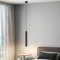 HOTUT Zylinder Hängelampe Schwarz,Pendelleuchte Modern Zylinder, Höhenverstellbar 30cm Aluminium Kronleuchter, Hängeleuchte lang für Küche Esszimmer Nachttisch Schlafzimmer Bar