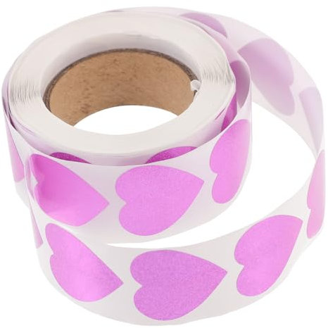 HAPINARY 500 Stück Bräunungsaufkleber Sonnencreme-aufkleber Zum Erneuten Anbringen Astetisch Funkelnde Aufkleber Herz Körper Spray-tan-aufkleber Herzaufkleber Zum Bräunen Rosa Pvc
