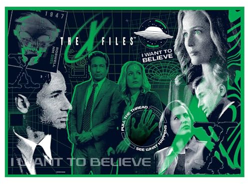 The X-Files I Want to Believe 1000-Piece Jigsaw Puzzle | Toynk Exclusive