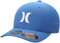 Hurley Herren Baseball Cap - Leichte Curved Bill H2O Dri Fitted Caps für Männer, Royal Pulse, S/M