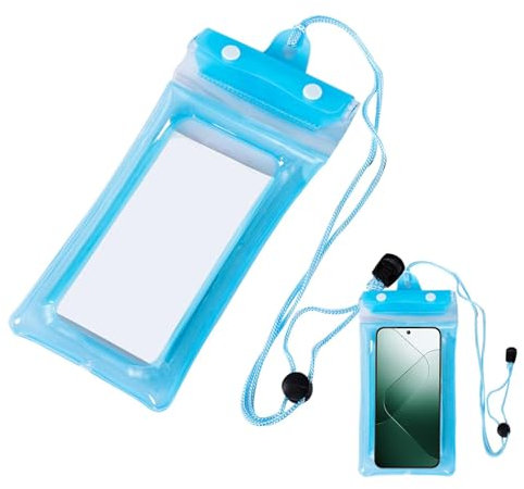 Wasserfeste Handyhülle – Trockentasche, flexible Unterwassertasche | wasserdichte Handyhalterung, verstellbare Tasche für Smartphone zum Schwimmen, Schnorcheln, Le Kay