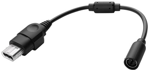 Vrllinking Breakaway Trip Cable Cord Adapter for Original Xbox Controller, Compatible with Xbox 360, Duke Controllers & PC Gaming Systems, Secure Data Transfer (10-inch)