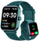 Montre Connectée Homme Femme pour Samsung,iPhone,Android,1,8 Montre Connectée avec Appel Bluetooth,Voix de l'IA,Alexa intégrée,Smartwatch Moniteur de SpO2,Sommeil,Podometre,Calories,IP68-Vert Foncé