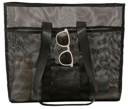 Glugahrif Strandtasche, Wasserfeste Reise Hygiene Tasche, Reißfest & Multifunktional Für Strandurlaub Poolside Freizeitparks