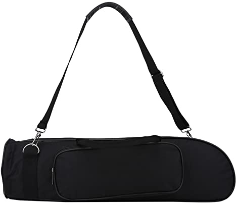 Cryfokt Sac de Trompette avec Bandoulière, Tissu Oxford épais, Pratique et Pratique à Transporter, Excellent Accessoire pour Votre Trompette (Black)