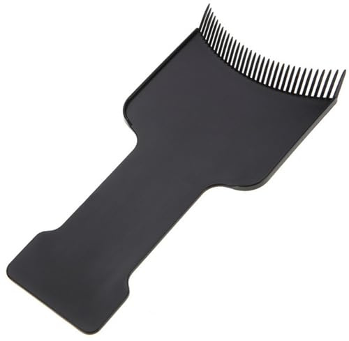 Tablero de aluminio - Tablero para colorear el cabello con paleta resaltadora con peine, placa de aplicación de tinte para el cabello | Paleta profesional para mezclar colores de, herramienta