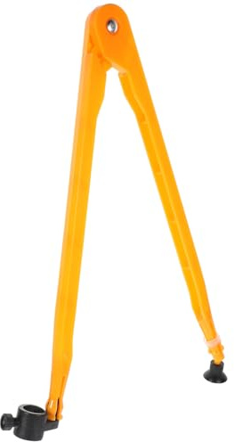 COHEALI Compas pour Tableau Blanc Ventouse et Pivot Sécurisé, Grand Outil de Dessin Géométrique pour Cours de Mathématiques en École