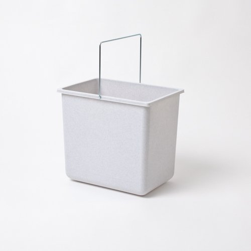Hailo Ersatzeimer 1086249 | Kunststoff 18 Liter | 316 x 226 x 286 mm | für Raumpartandem und Rondo | Hellgrau