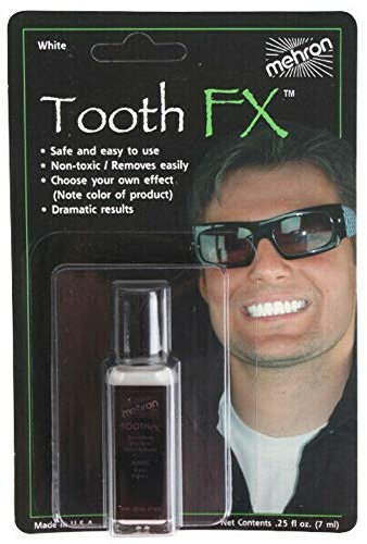 Mehron make-up Tooth FX - White (4 Ml)