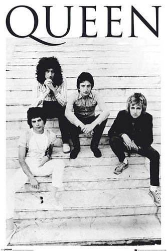 Queen - Brazil 81 - Britische Rockband Legenden Musik Poster Plakat Druck - Grösse 61x91,5 cm