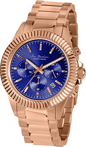 Jacques Lemans Unisex-Armbanduhr La Passion Analog Quarz Edelstahl LP-111L