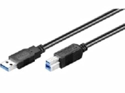 MicroConnect USB-A/USB-B Male, 5 Metre 5 m USB A USB B Male USB Cable – USB Cable 5 m (Black, 5 M, USB A, USB B, male/male, 3.0 (Gen 1), Black)