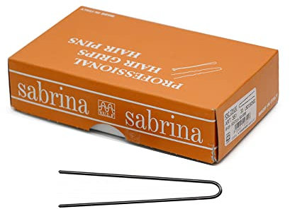 Vulf Sabrina Haarspangen Nr. 33 glatt schwarz Box 500 g