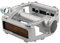 MKS RMX Platform Pedals - 9/16, Silver by MKS