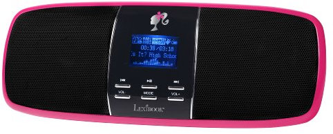 Lexibook - MMB100BB - Jeu Électronique - Mini Music Box - compatible avec Barbie