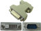 Kalea-INFORMATIQUE Adaptador de DVI Hembra (DVI-D 24+1) a VGA Macho (Sub 15) SÓLO para VGA Digital