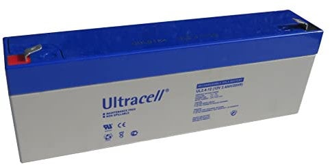Batterie 12V 2,4Ah VLRA Plomb/AGM Ultracell Gamme UL