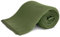 KiGATEX Polar-Fleecedecke – 130 x 160 cm – Oeko-TEX Standard 100 Zertifiziert – Kuschelige Fleece-Decke für innen & außen – Pflegeleicht als Sofa-, Sommer-, Hunde- oder Tagesdecke – Oliv