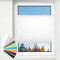 HOMEDEMO Plissee Klemmfix ohne Bohren Jalousien, Weiß, 50x200cm(BxH), Plisseerollo Fensterrollo mit Klemmträger, Faltrollo Klemmrollo Sicht-und Sonnenschutz Rollos für Fenster & Tür