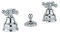 RUBINETTERIA EURORAMA Miscelatore Bidet A Batteria Tre Fori Serie Anais Art.432cccc