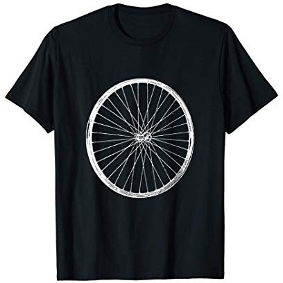 Bicycle Cycling Fans Rim Spokes Dirt Road T-Shirt