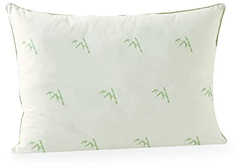 Yatas Bambus Kissen 40x80 cm - Öko Tex Zertifiziert, Hypoallergen, Atmungsaktive Bambusfasern - Nachhaltig, Schweißfrei, Weich - Perfekt für Allergiker, heiße Tage & erholsamen Schlaf