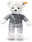Steiff 113680 Knuffi Teddybär - 30 cm - Kuscheltier - Weiss/grau