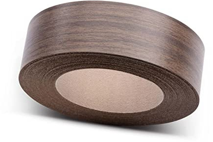 ben+camilla.com Kantenumleimer Nussbaum 22 mm x 10 m zum Aufbügeln für Möbelbauplatten und Regalbretter